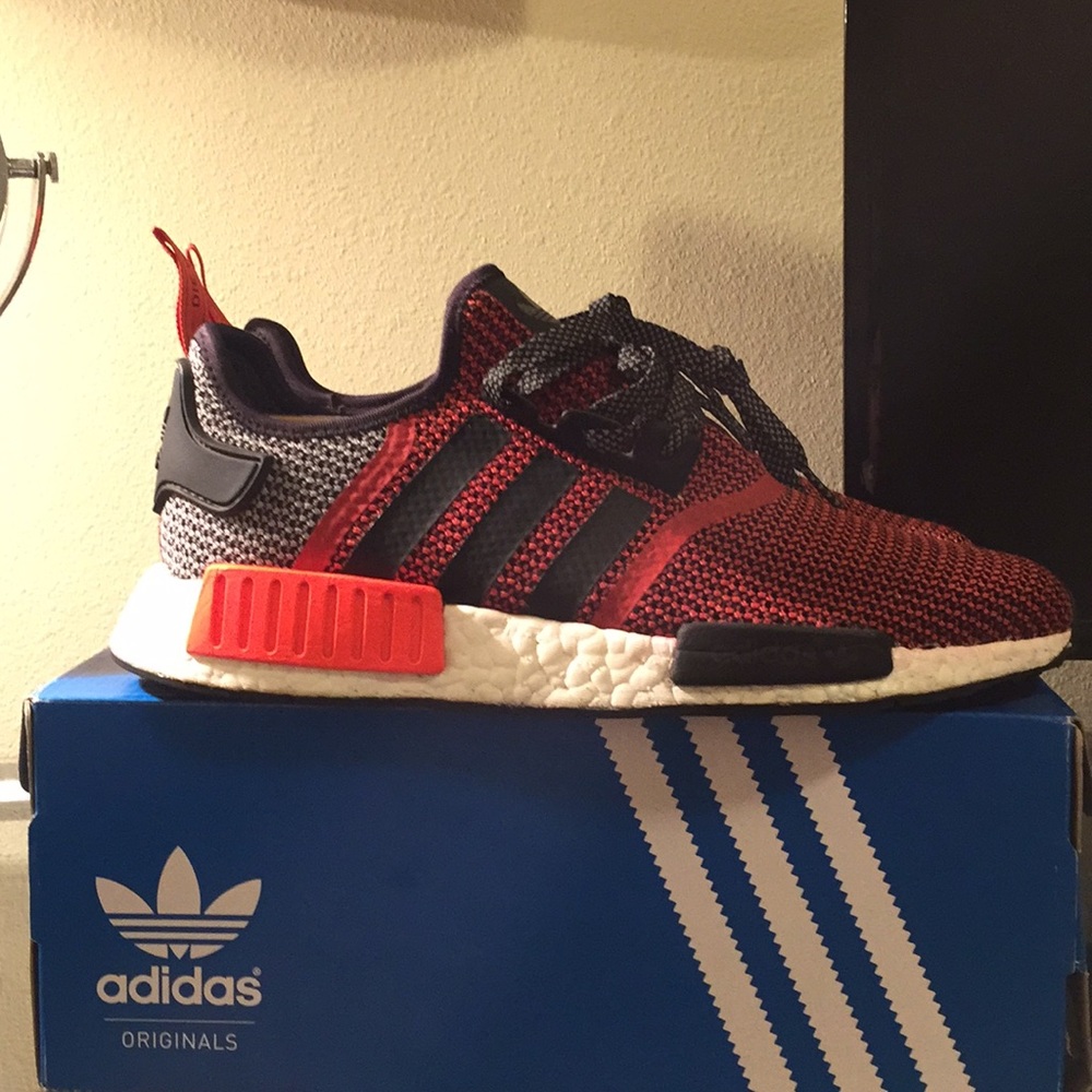 Adidas NMD_R1 primeknit ltd lush red nmd - Picture 3 of 7